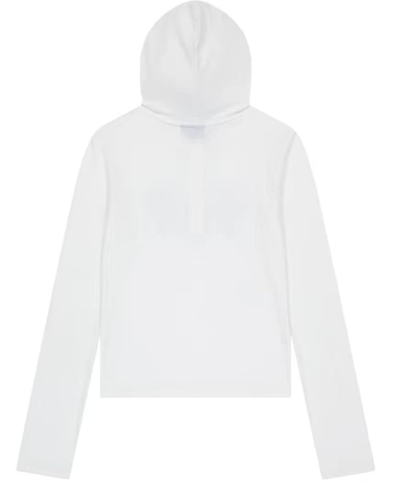 【AAKAM】Studded CROS2 Hooded Long Sleeve