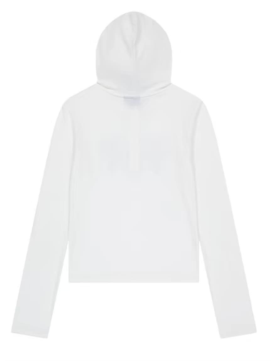 【AAKAM】Studded CROS2 Hooded Long Sleeve