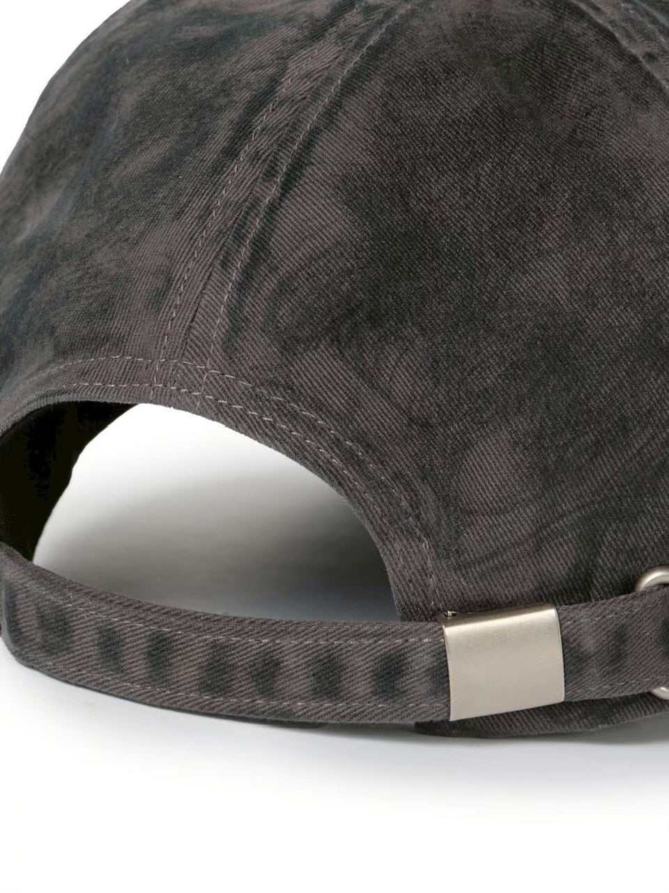 【AAKAM】Contrast Washed Cotton Ball Cap