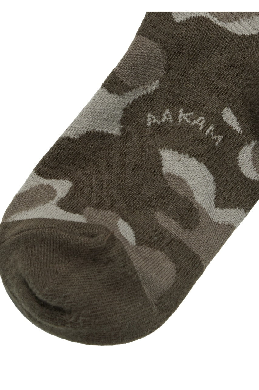 【AAKAM】Camouflage Pattern Socks