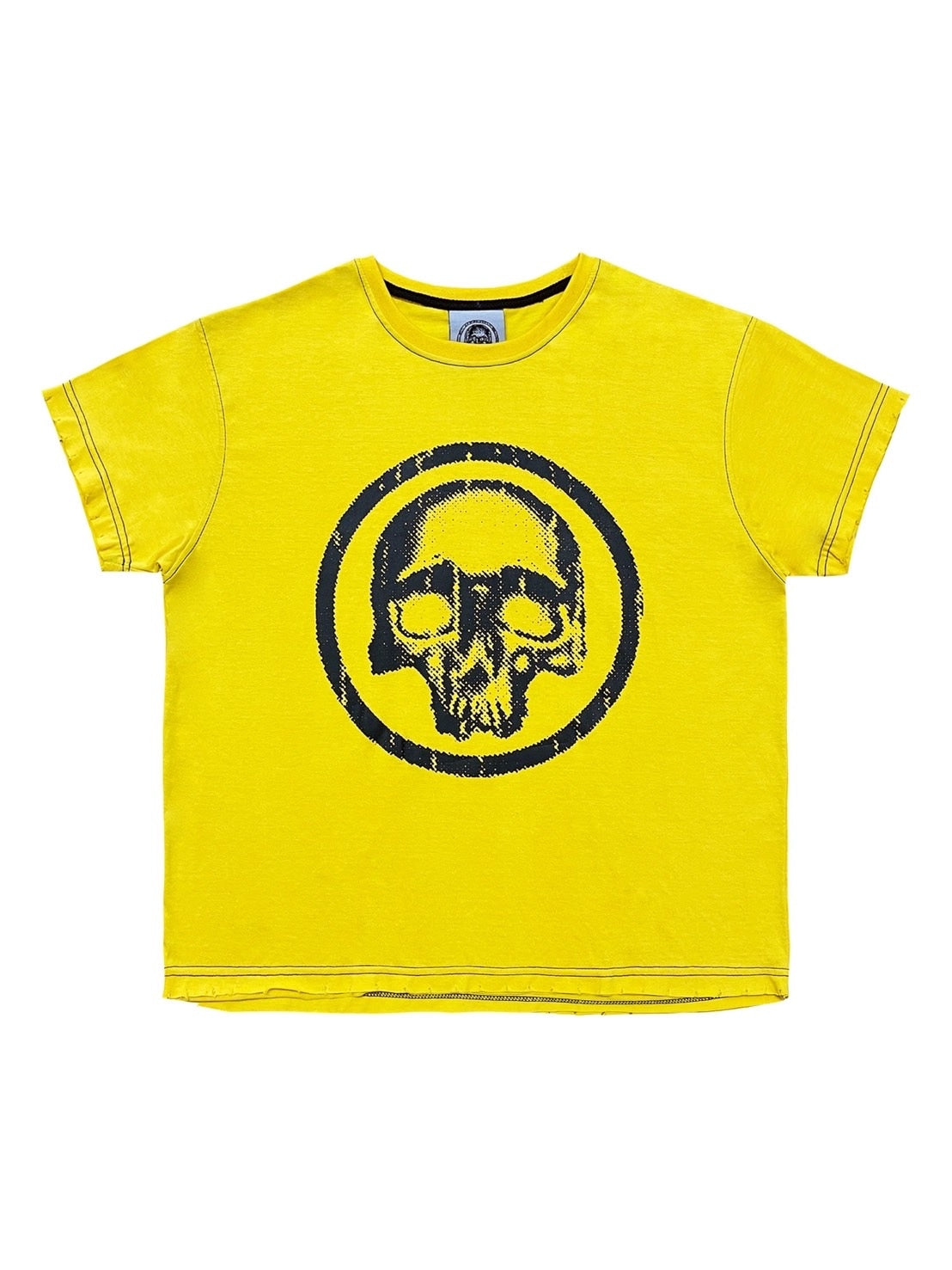 【haveyoudiedbefore?】Yellow Skull T-shirts / 【ハブユーダイドビフォー】スカルグラフィック半袖Tシャツ