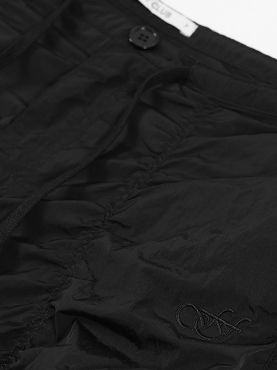 【FANCY CLUB】LOW-RISE NYLON SHIRRING PANTS / 【ファンシークラブ】ローライズナイロンシャーリングパンツ