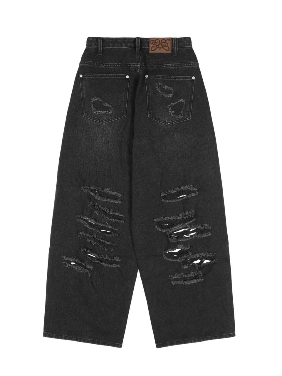 【FANCY CLUB】WASHED DAMAGE DENIM PANTS / 【ファンシークラブ】ウォッシュダメージデニムパンツ