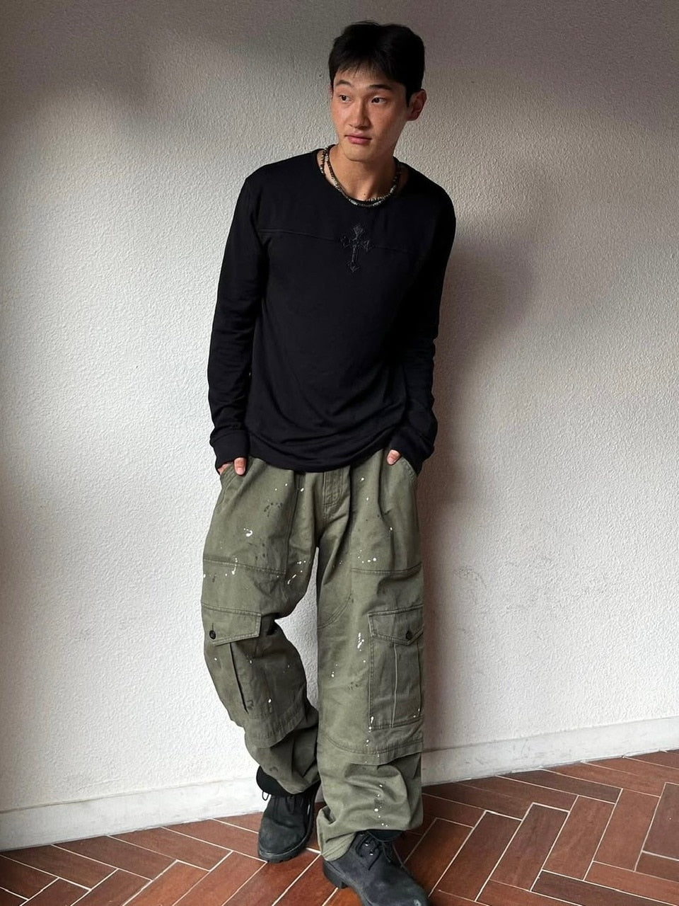 12/21再入荷【AAKAM】AKM CROS2 Long Sleeve