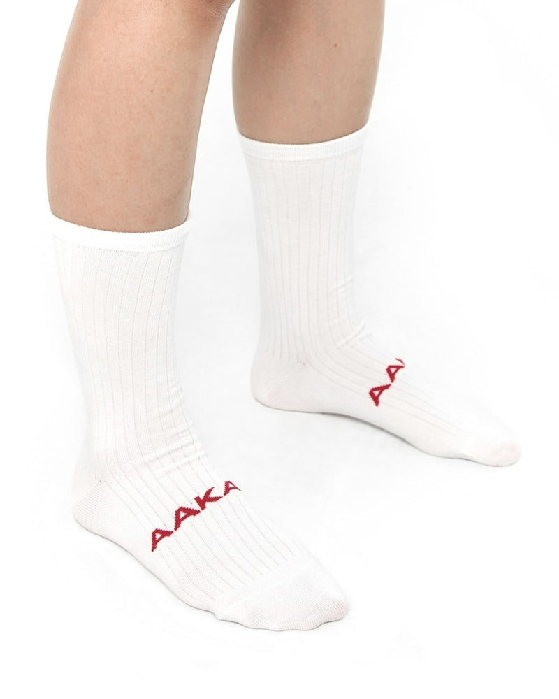 【AAKAM】Symbol Logo Socks