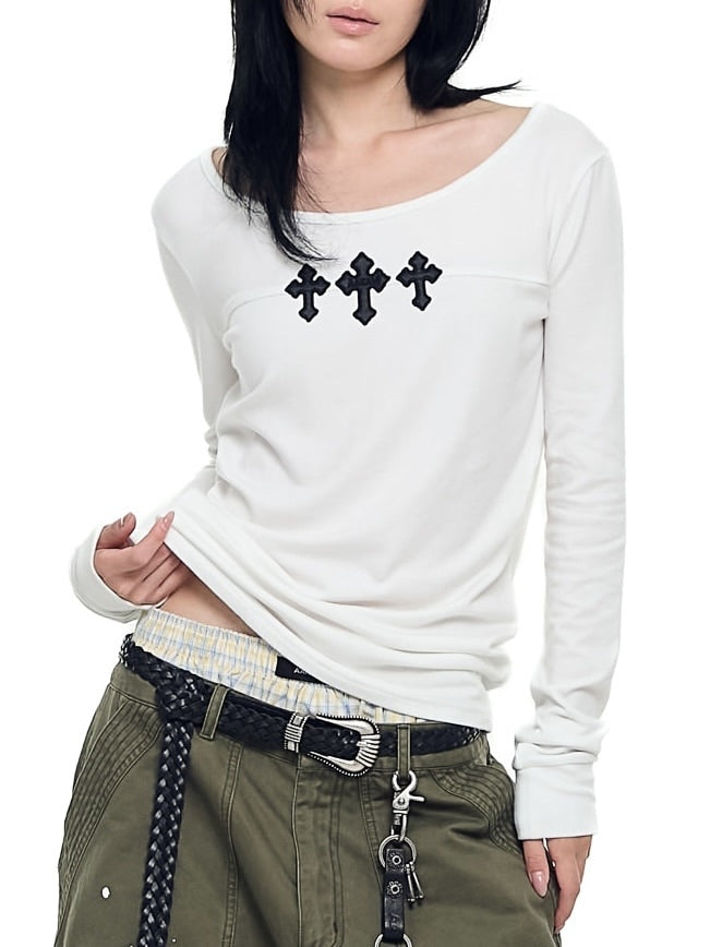 12/21再入荷【AAKAM】Triple AKM CROS2 Long Sleeve