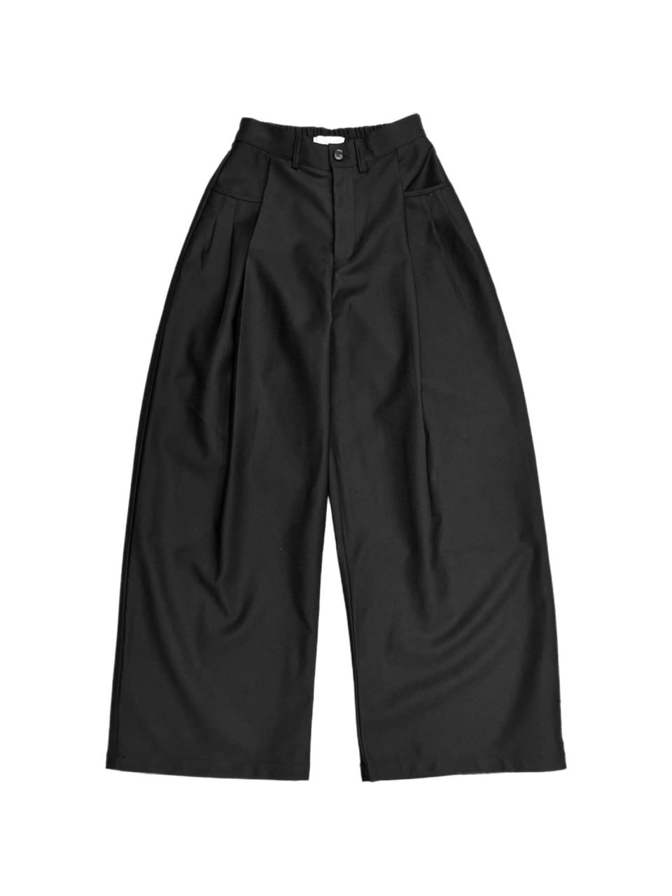 受注制【Chikashitsu +】over tuck slacks / 【チカシツプラス】オーバータックスラックス (2color)