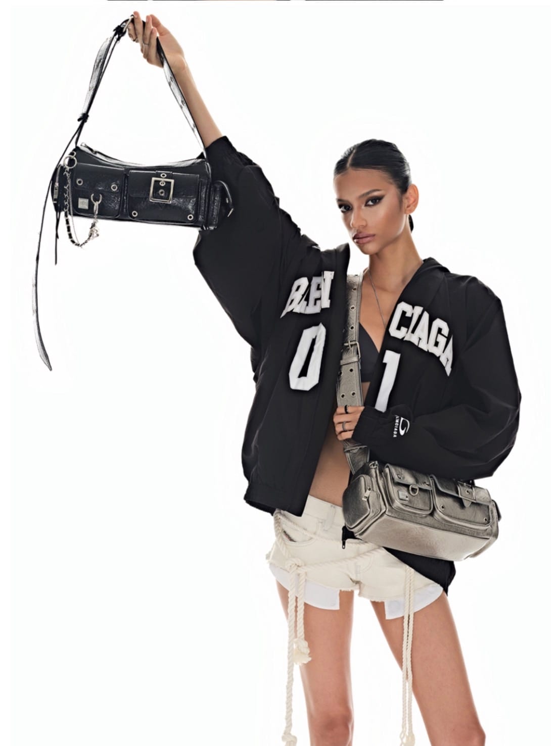 【BLACK PURPLE】Mini Fortress Bag