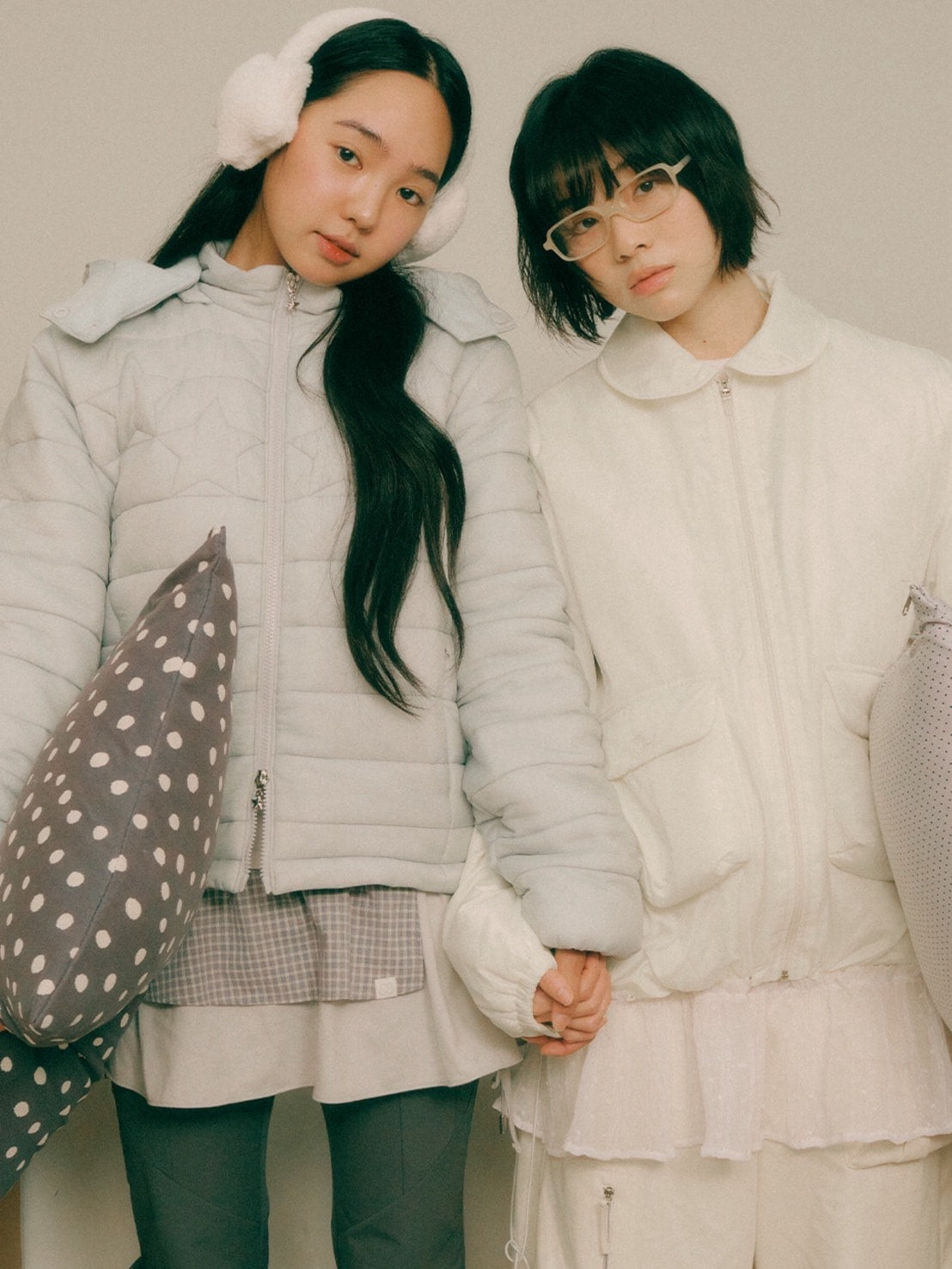 【TUOMIO】CHECK MIXED JERSEY DRESS / 【トゥオミオ】チェックミックスジャージワンピース