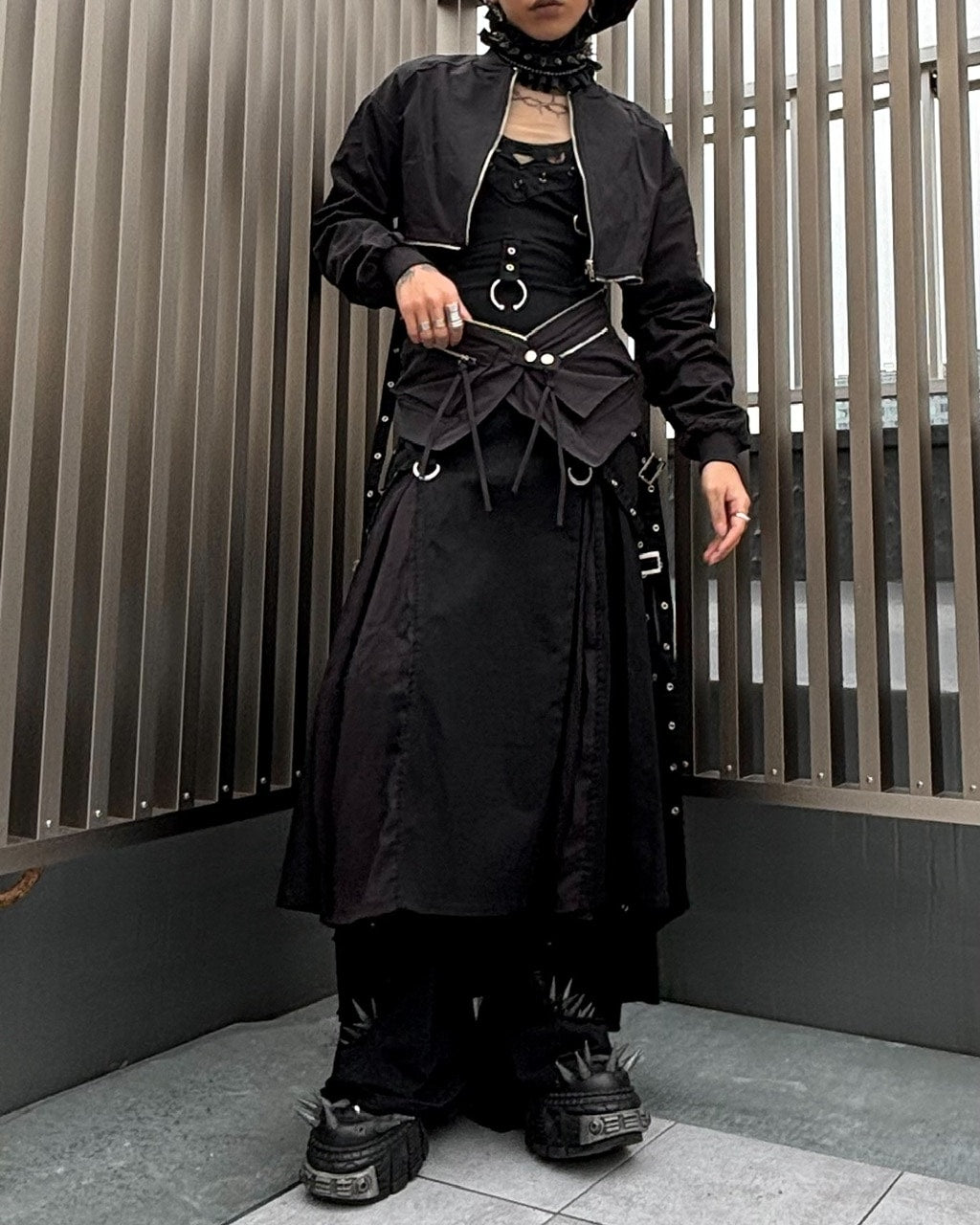 【Never mind the XU】2way light jacket / 【ネバーマインドザエックスユー】ツーウェイライトジャケット