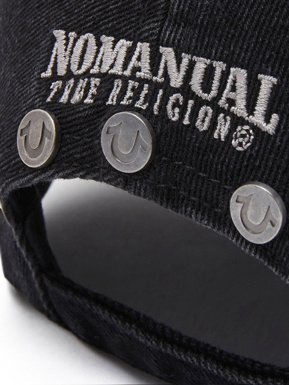 【NOMANUAL】NO RELIGION LOGO PATCHWORK CAP