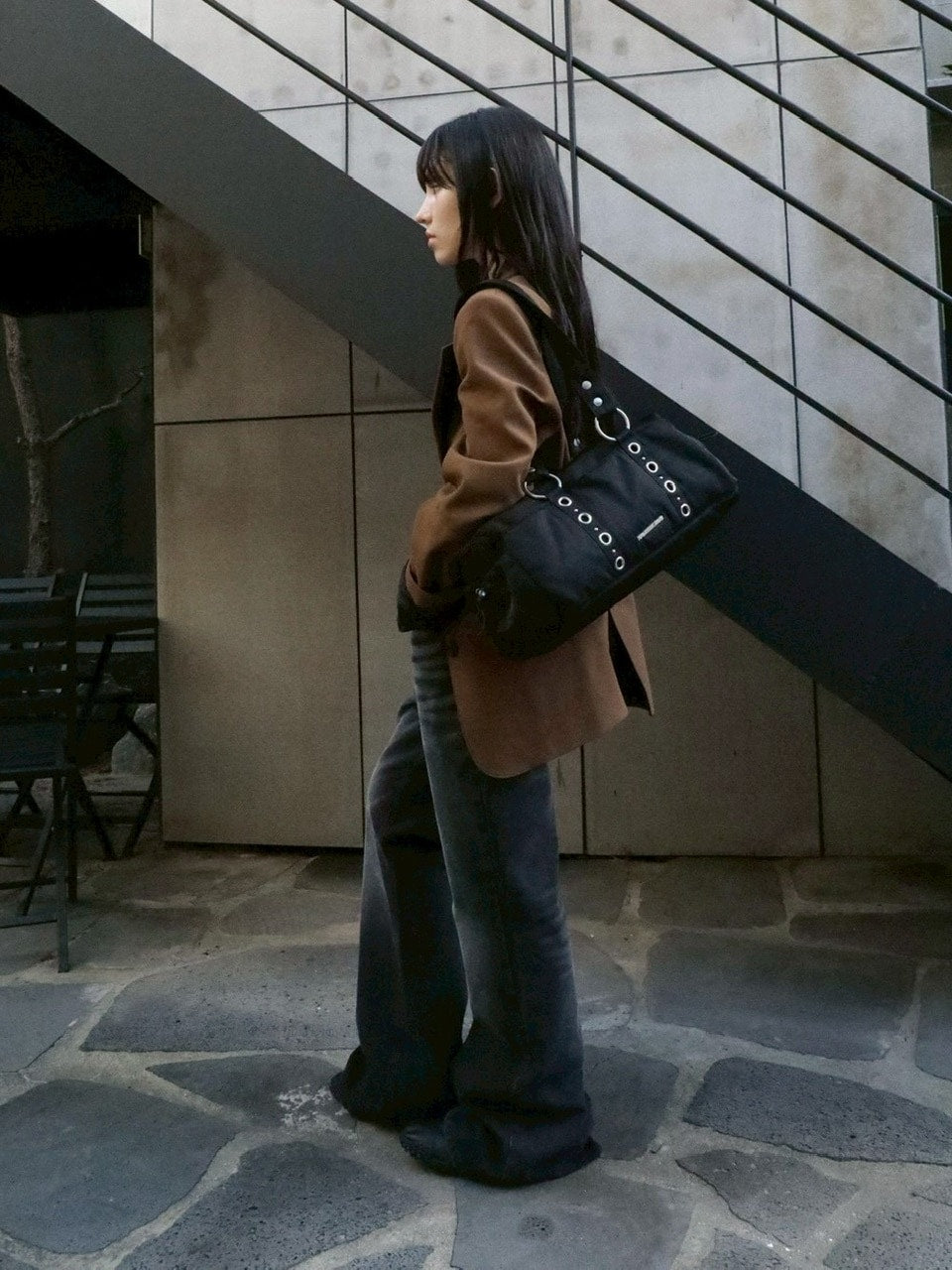 【IUGAMAKARAS】Nylon Eyelet Duffle Bag