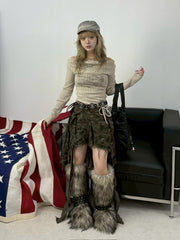 【Never mind the XU】off shoulder tops / 【ネバーマインドザエックスユー】シャーリングオフショルダー長袖トップス (3color)