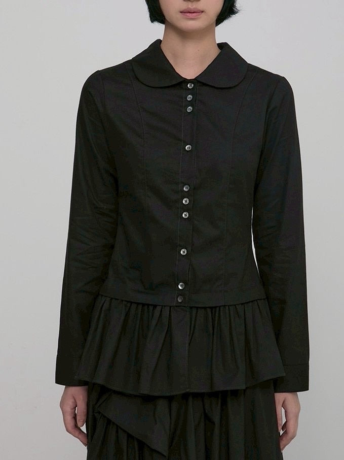 【FLAREUP】Dani Frill Shirts / 【フレアアップ】ダニフリルシャツ