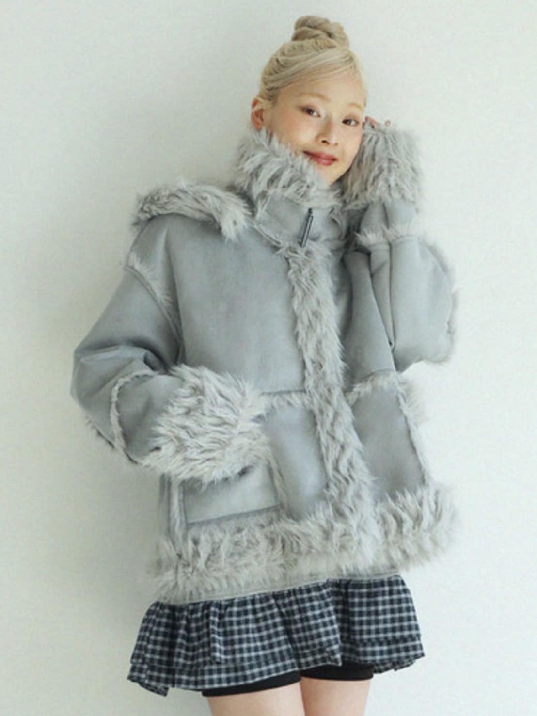 12/21 20:00 再販【Uglyshadow】REVERSIBLE SHEARLING JACKET