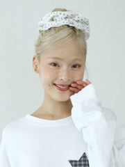 12/21 20:00 再販【Uglyshadow】FLOWER WAFFLE SCRUNCHIE