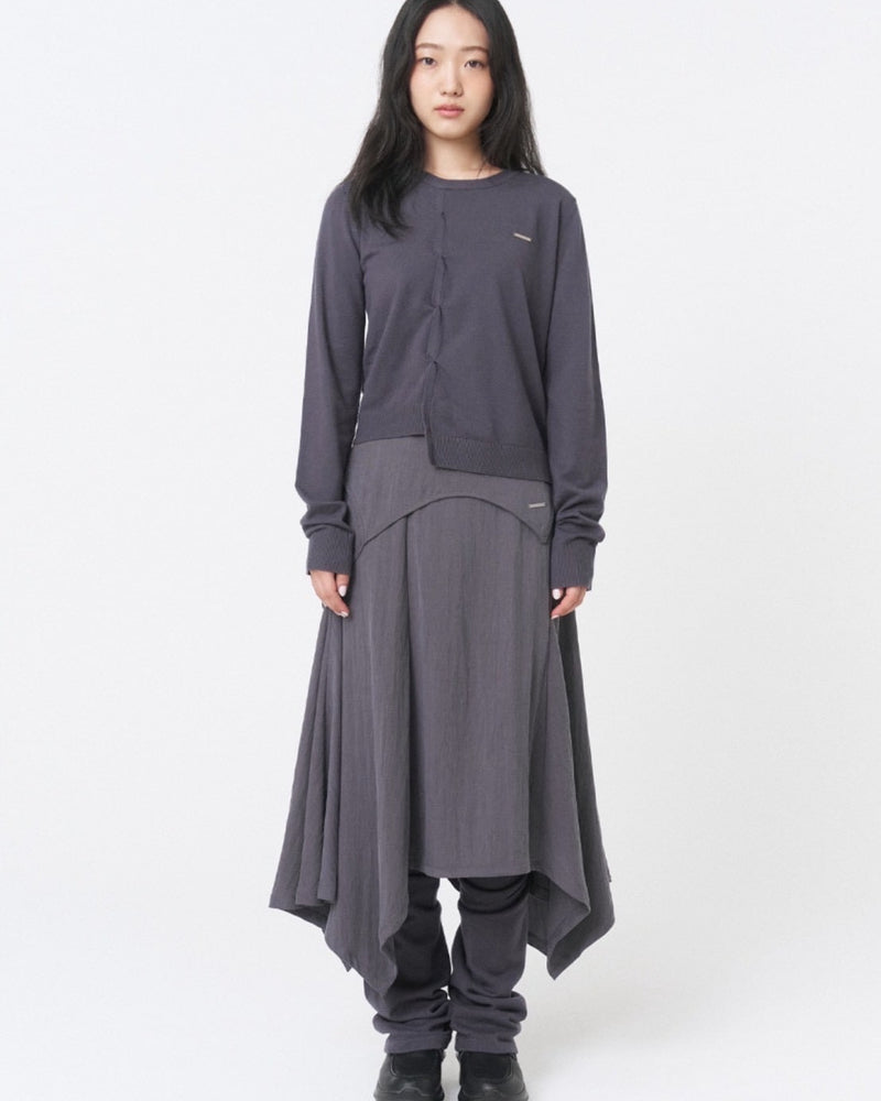 【Miseki seoul】Flutter folding Skirt