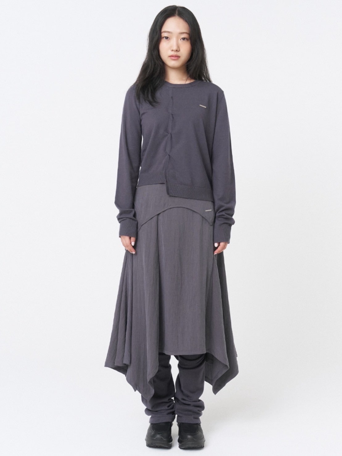【Miseki seoul】Flutter folding Skirt