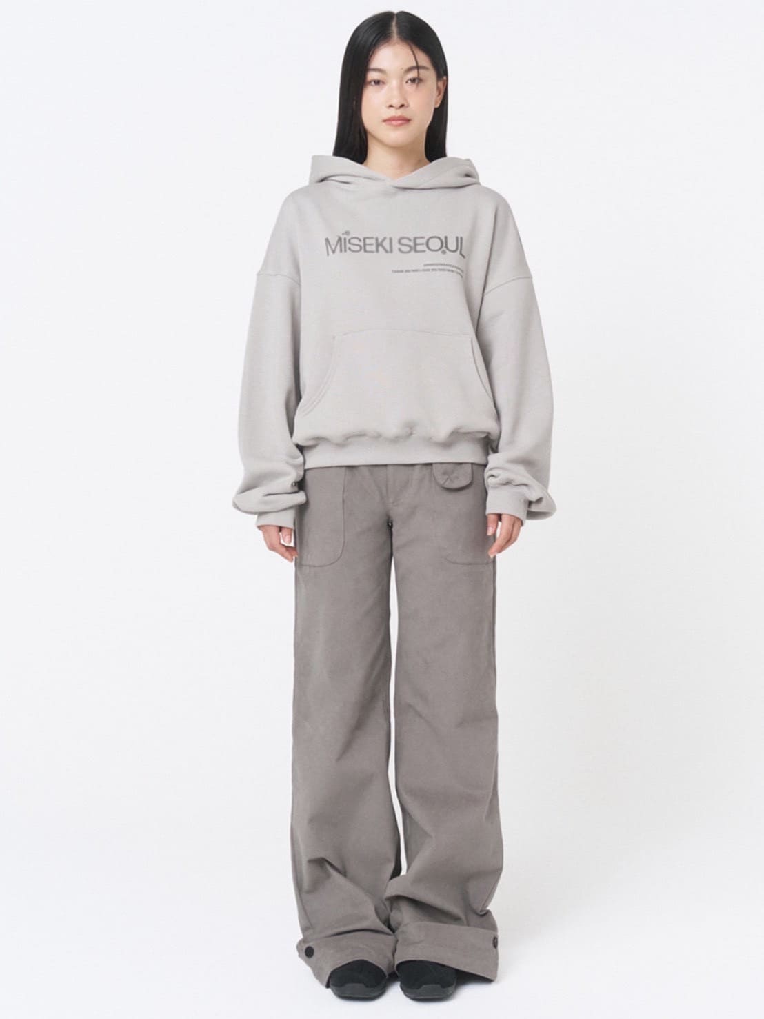 【Miseki seoul】Logo sweat hoodie