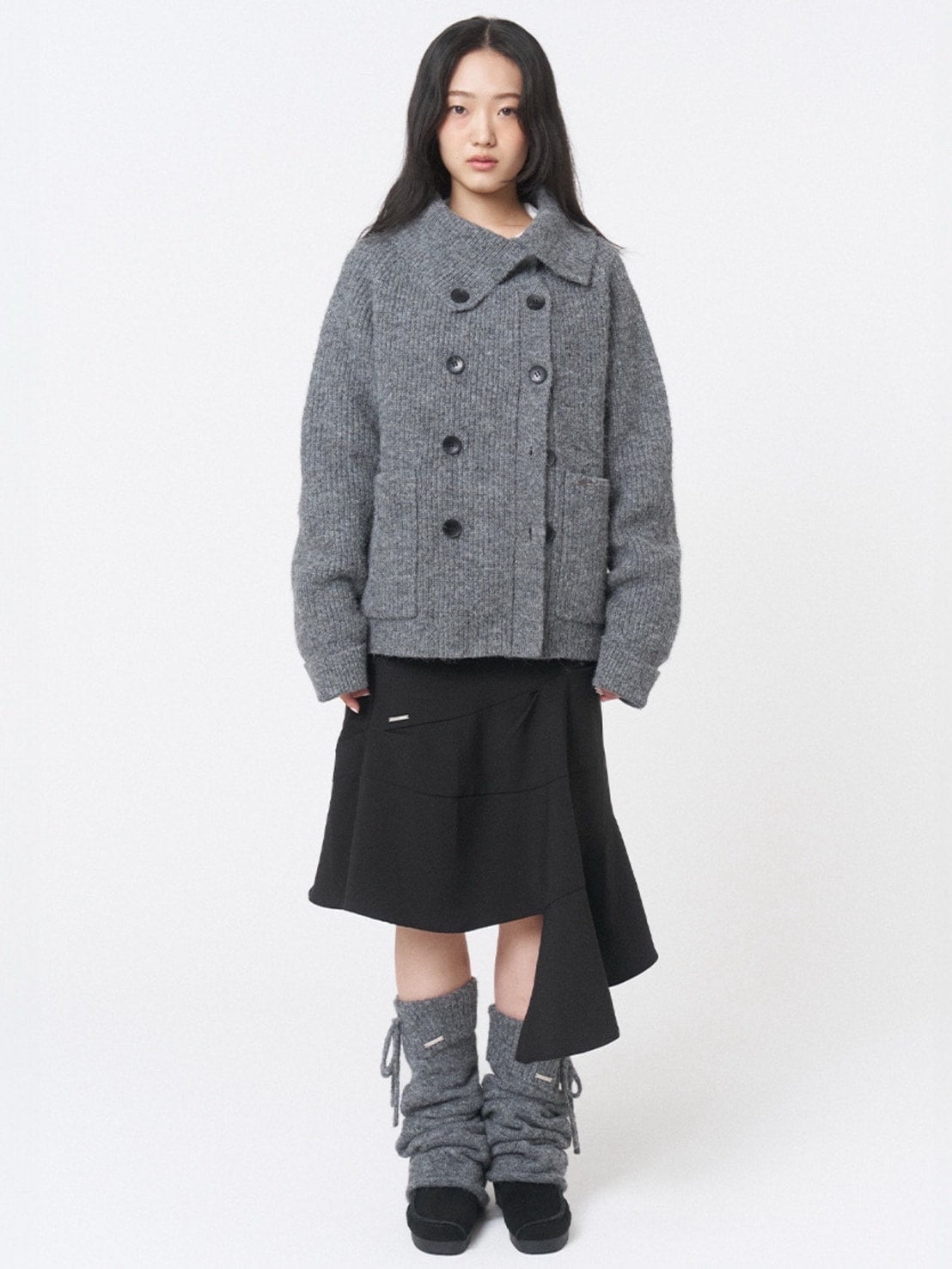 【Miseki seoul】Drawstring leg warmer
