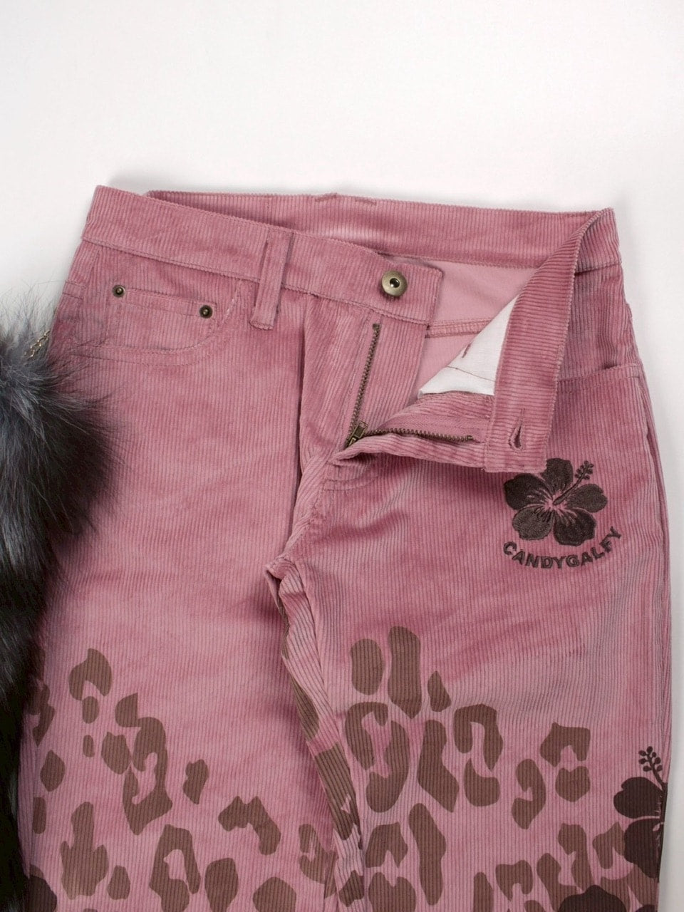 【GALFY】ロゴ的コーデュロイパンツ