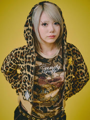 【GALFY】フユGAL 豹パーカー