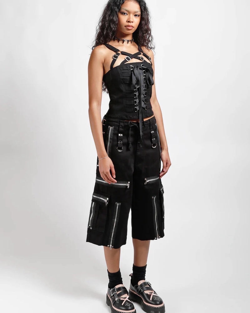 【TRIPP nyc】LACED UP CORSET[IO4868] / 【トリップ ニューヨーク 】レースアップコルセットキャミソール