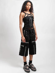 【TRIPP nyc】LACED UP CORSET[IO4868] / 【トリップ ニューヨーク 】レースアップコルセットキャミソール