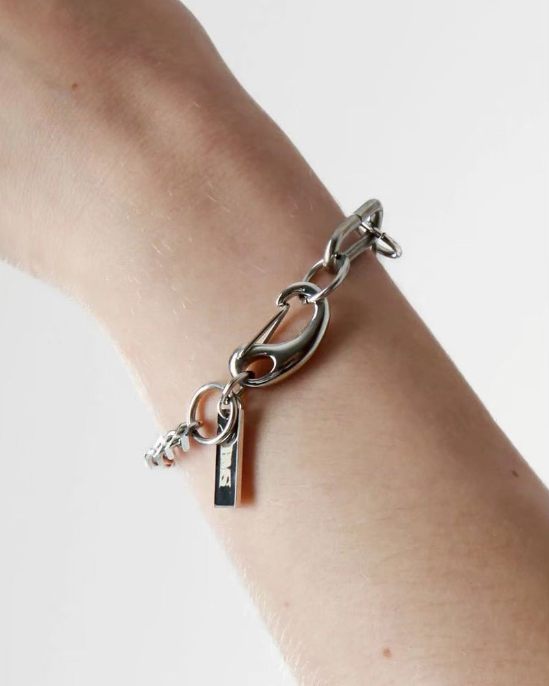 【BLIND MIND STUDIOS】Eclipse Bracelet / 【ブラインド マインド スタジオズ】チェーンシルバーブレスレット