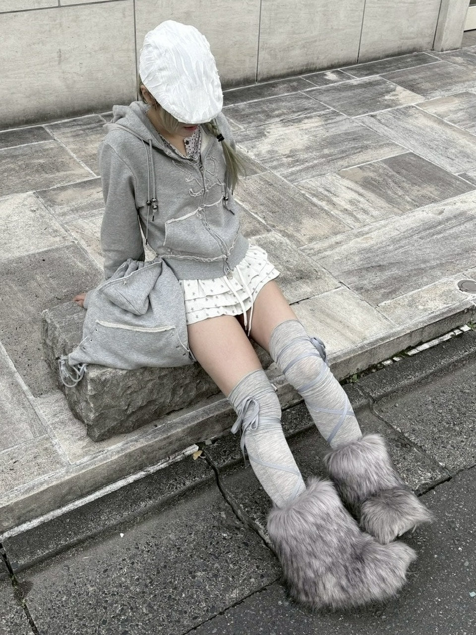 受注制【nmtc +】star frill skirt pants / 【エヌエムティーシープラス】スターフリルスカートパンツ (3color)