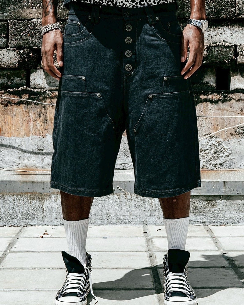 【Thought We Friends】Rexel Double Knee Work Jorts