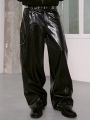 【ESC STUDIO】Patent leather pants