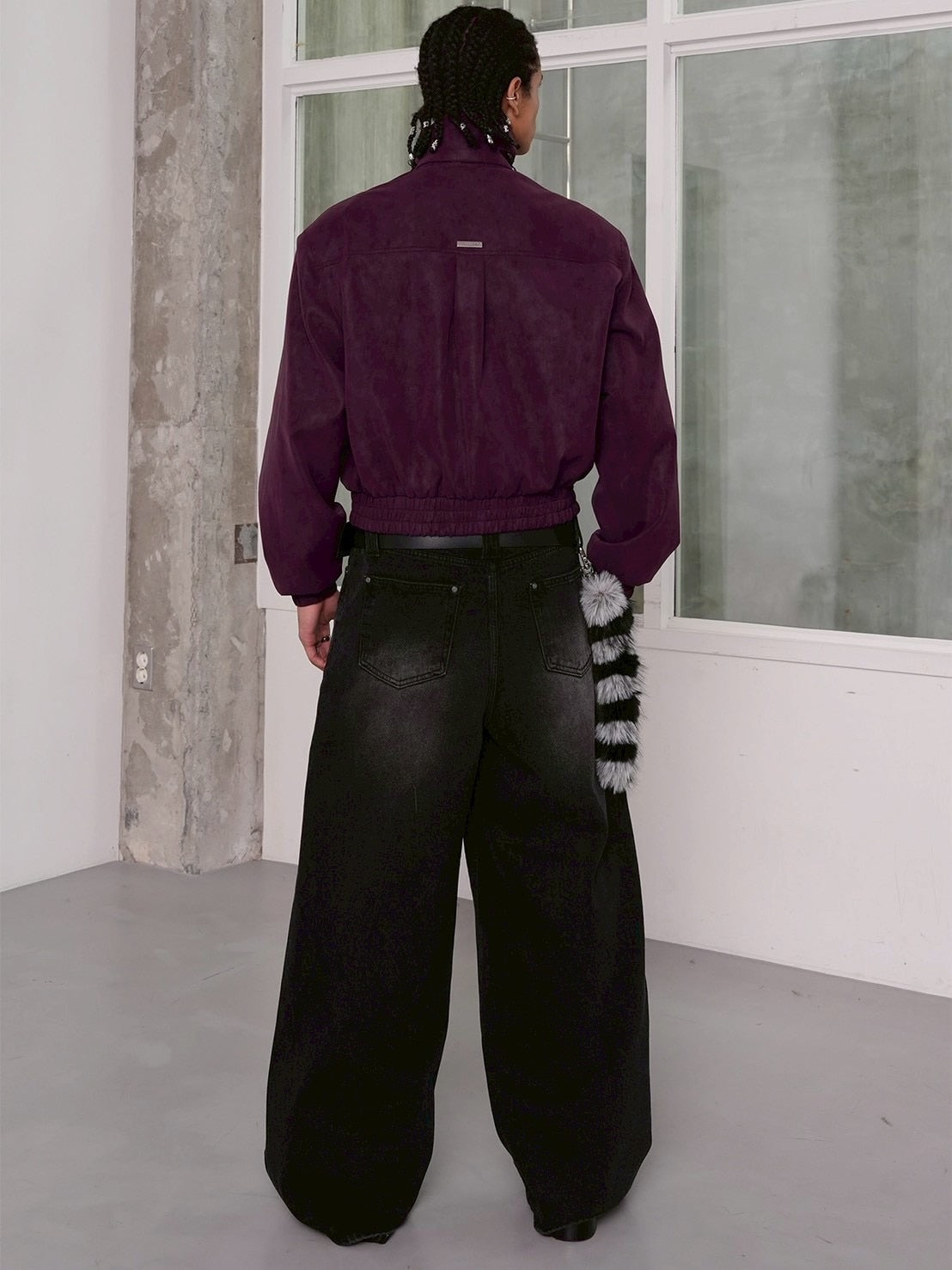 【ESC STUDIO】Fur tail multi chain