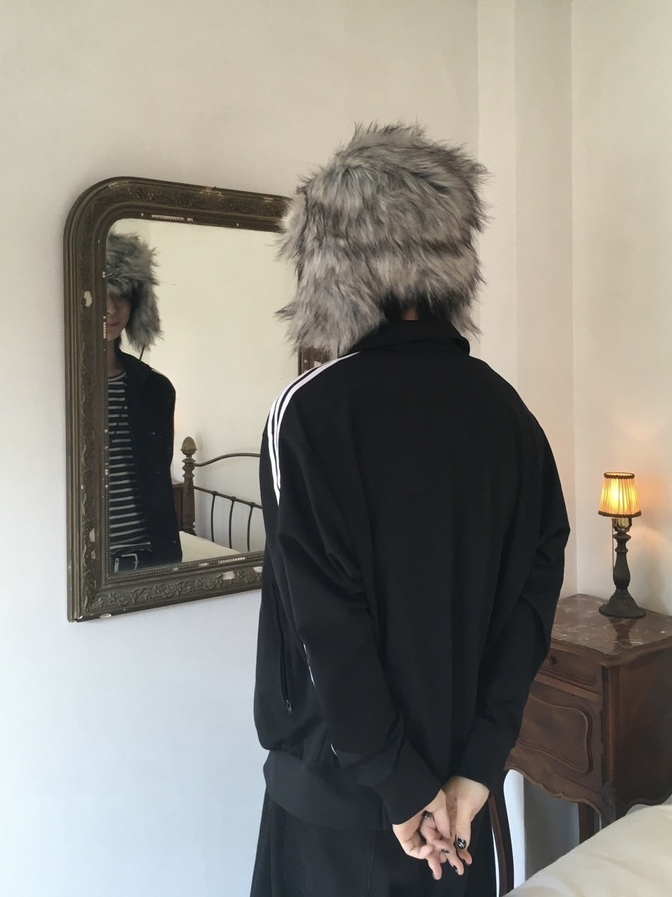 【youll】giant fur flight cap (2color)