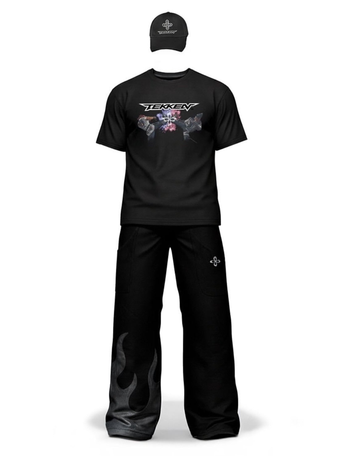 【SURGERY×TEKKEN】GRAPHIC LOGO PRINT T-SHIRT 1