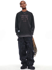 【AAPE X NOMANUAL】AAPE X NOMANUAL LONG SLEEVE TEE