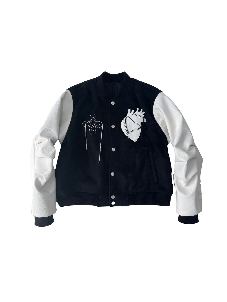 【SURGERY】surgery sutured destroyed varsity jacket / 【サージェリー】 サージェリースーチャード デストロイド バーシティ ジャケット