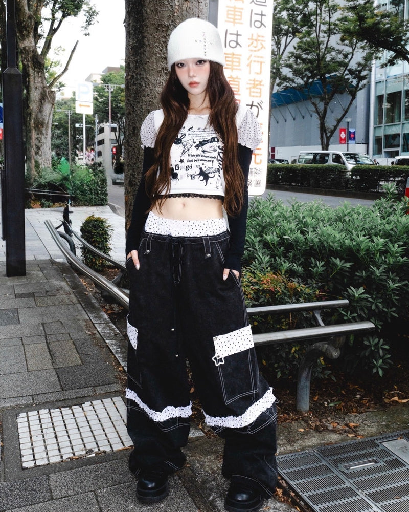 1/2 20:00発売【CHERRYQUIRI】crystal flare cross beanie