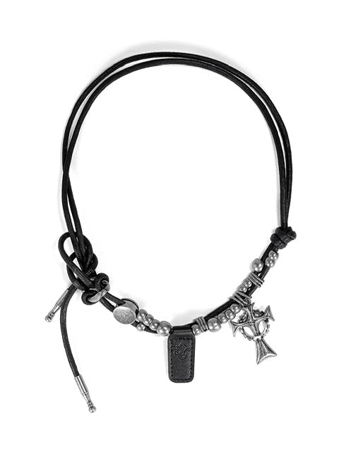 【Rosen Kreuz】guilty cross leather choker