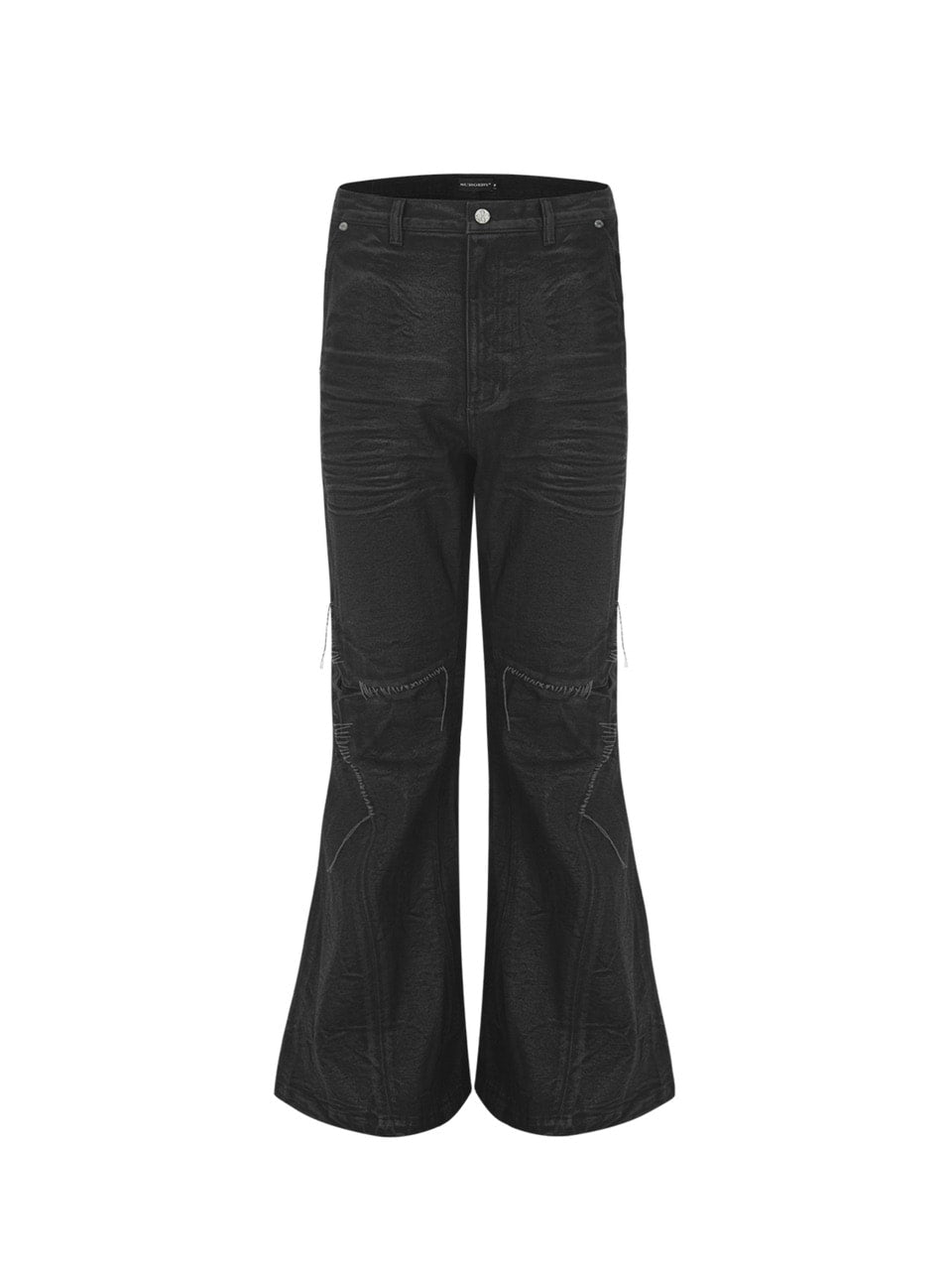 【SURGERY】surgery sutured boot-cut burnished pants