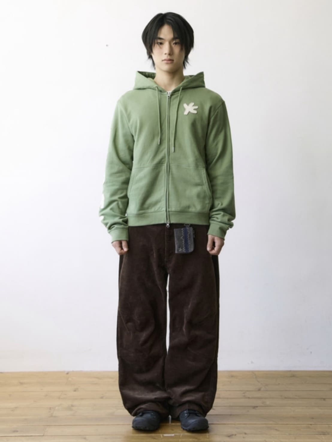 【THECOLDESTMOMENT】TCM tcdmt hooded zip-up