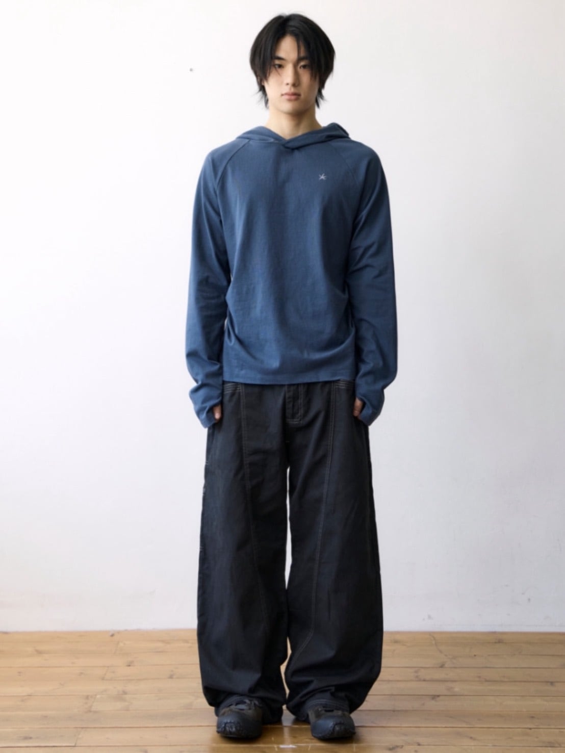 【THECOLDESTMOMENT】TCM stitch cargo pants