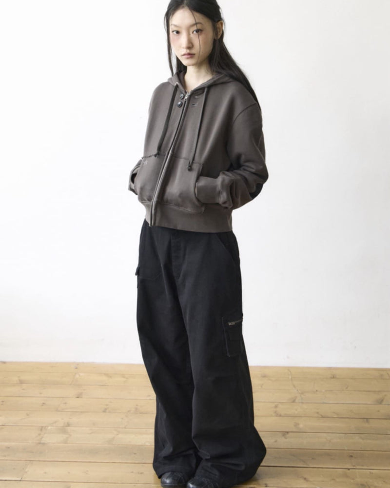 【THECOLDESTMOMENT】TCM double pocket pants