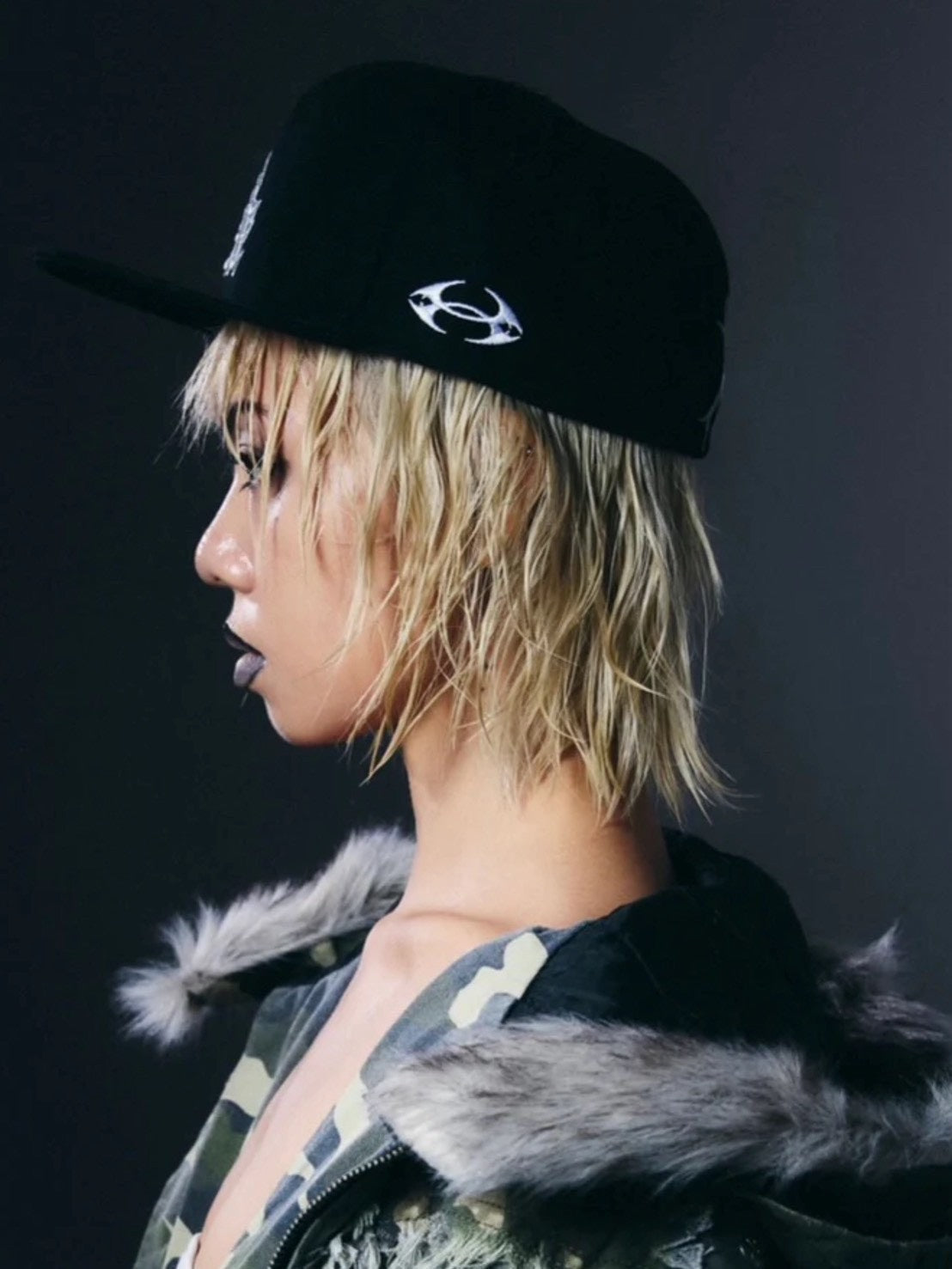 cozy worldwide メッシュキャップ COZY WORLDWIDE SPIKEDホワイト メッシュキャップ - メルカリ
