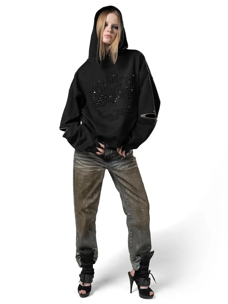 【RACER WORLDWIDE】Racer x Monster High Studded Hoodie