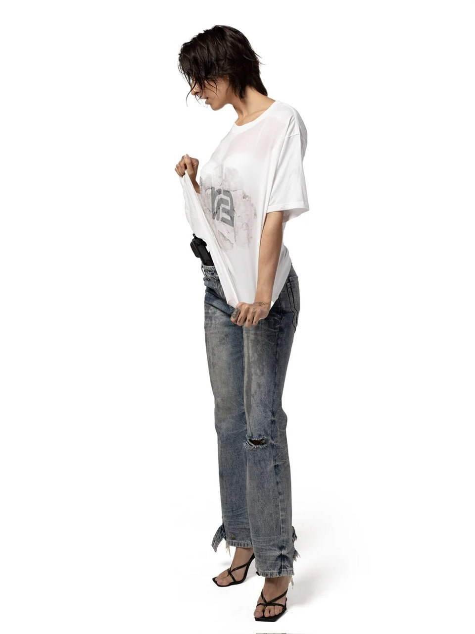 【RACER WORLDWIDE】Racer x Barragan Inverted Logo T-Shirt