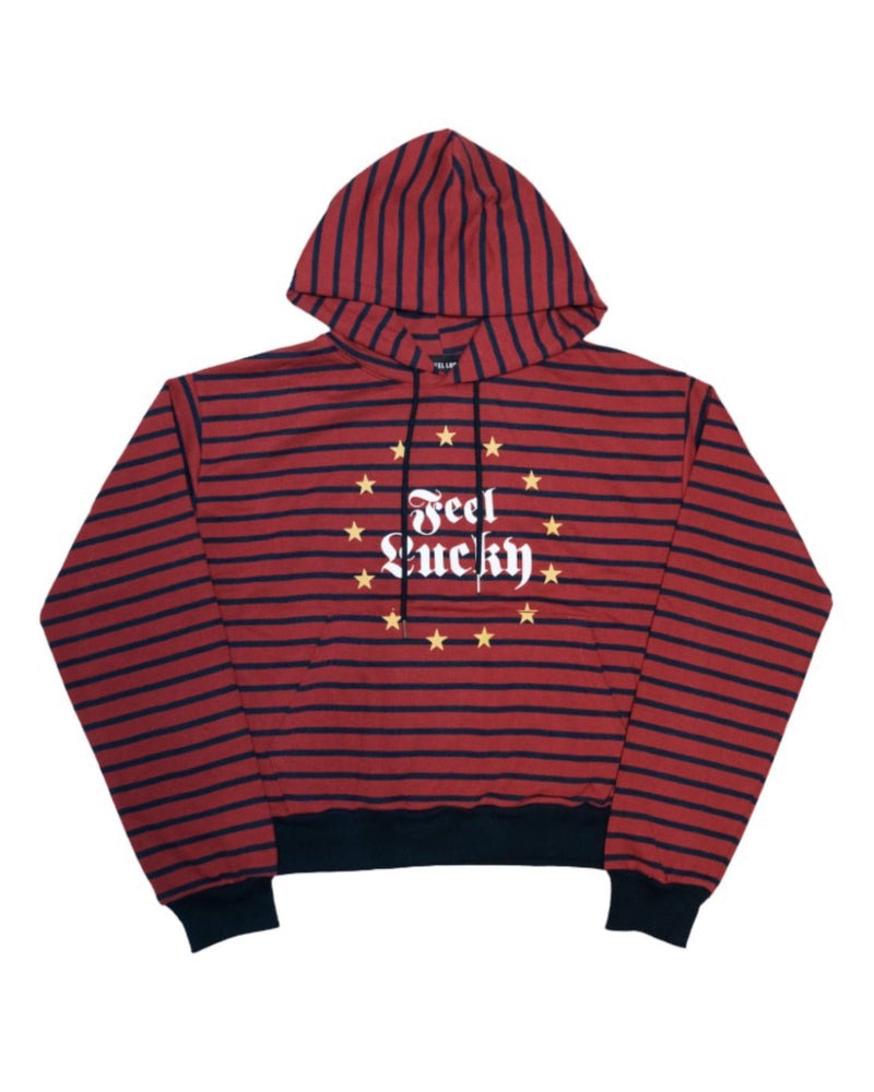 【IFEELLUCKY】Lucky stripe hoodie