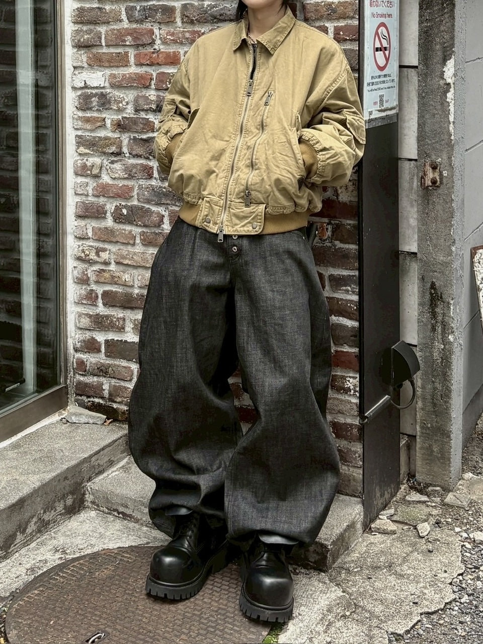 即日発送【youll】vintage wash MA-1 チャコール youll】vintage wash MA-1 (2color) – PRESSING WEB SHOP