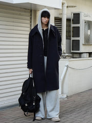 東京店WEB限定受注制【Chikashitsu +】balmacaan coat / 【チカシツプラス】バルマカーンコート (3color)