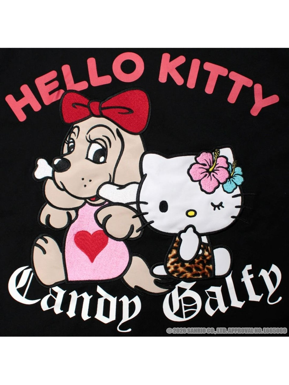 【GALFY×KITTY】キティガルTee / 【ガルフィー×キティー】プリント長袖Tシャツ